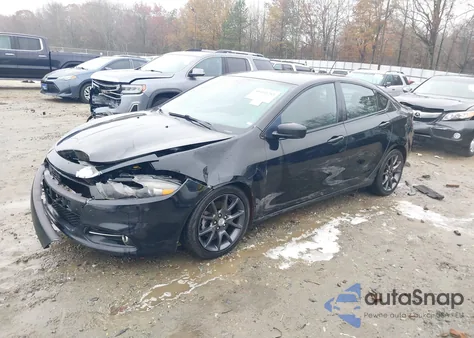 2015 Dodge Dart Sxt z USA, uszkodzony, nr VIN 1C3CDFBB0FD266918